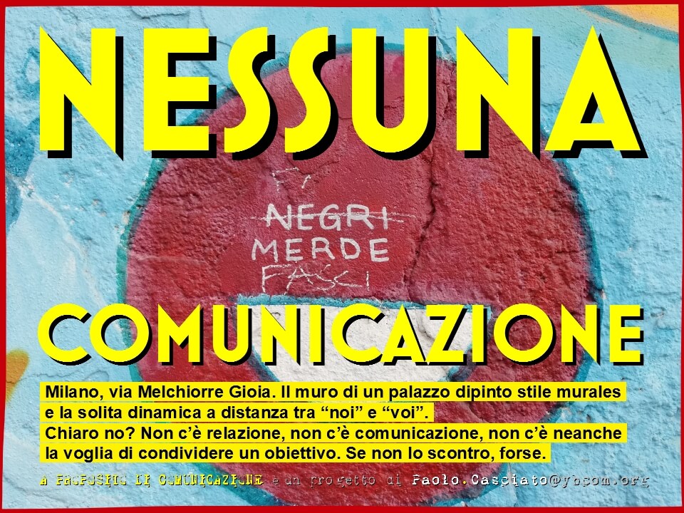 A proposito di comunicazione apropositodicomunicazioone #apropositodicomunicazioone